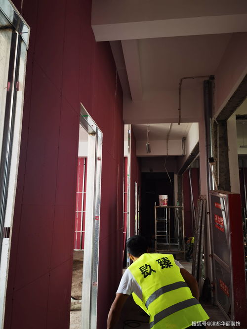 镹臻装饰 银川鼎龙音乐餐厅装修项目工地实拍，匠心铸造鼎龙木业新篇章